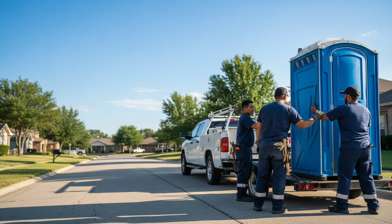 Portable Toilet Rental in Apache, OK near me